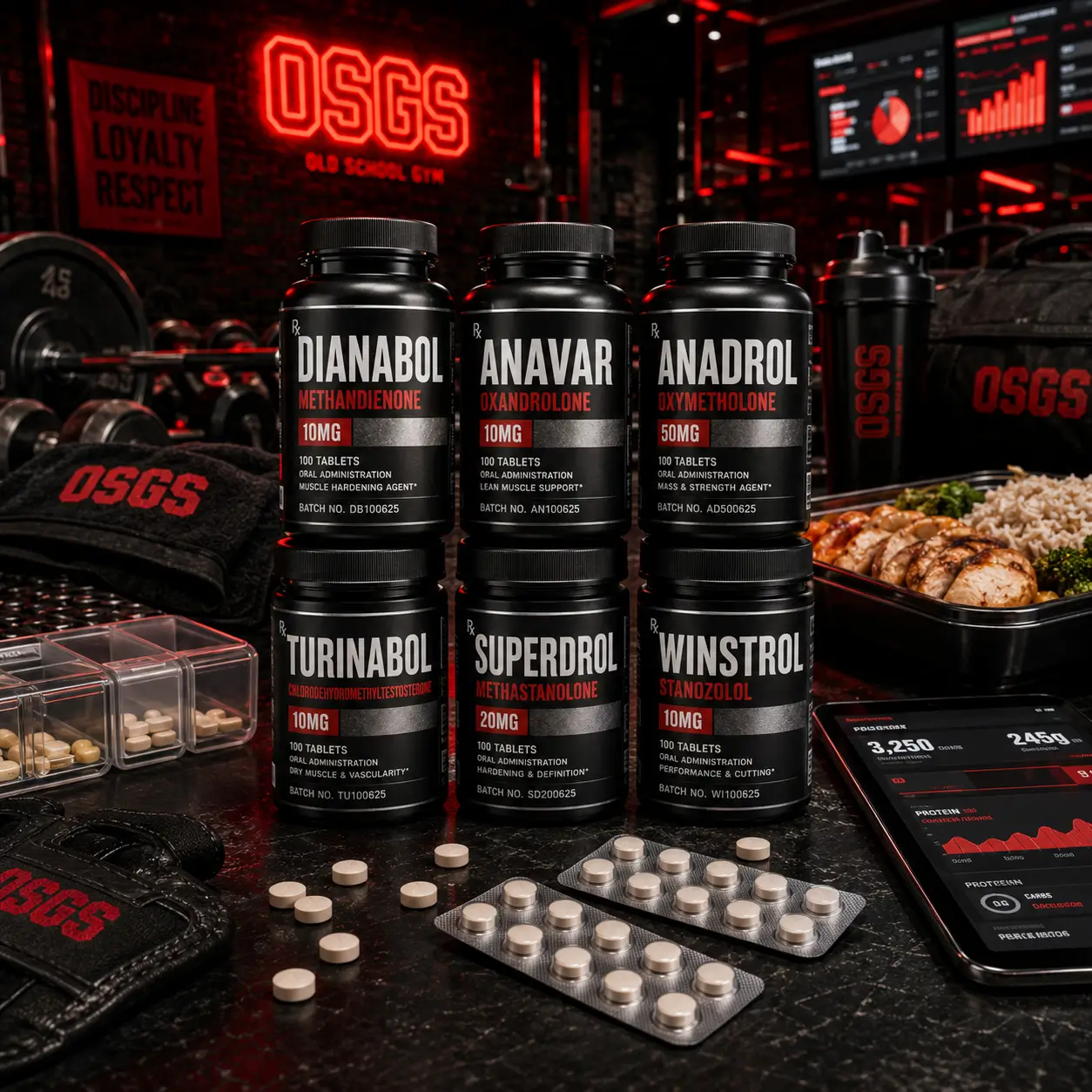 ORAL ANABOLICS