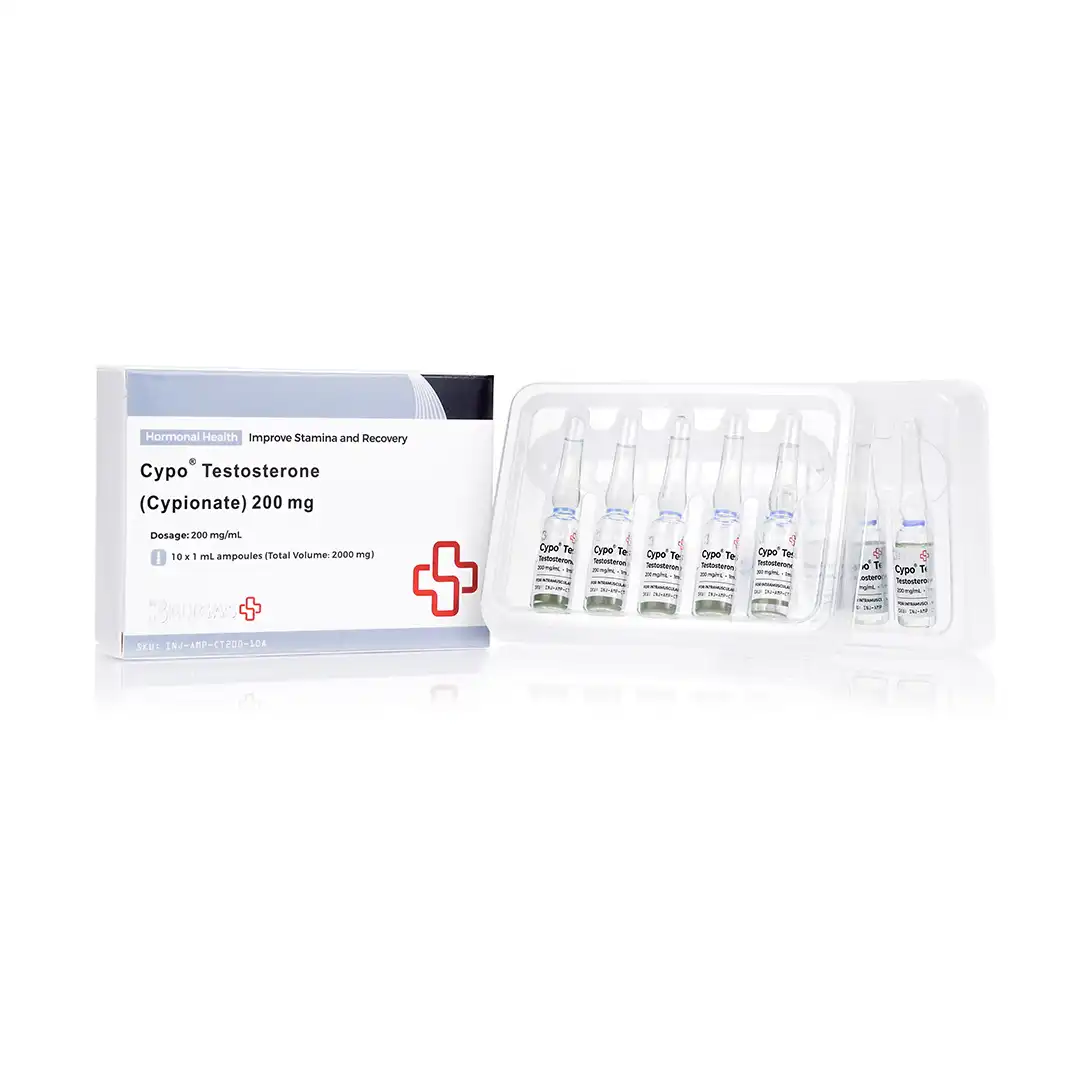 Testosterone Cypionate, 200 mg/mL (Ampoules × 10 × 1 mL)